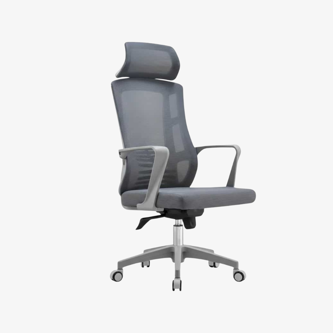 Fauteuil opérateur en Maille avec Appui-tête 908A