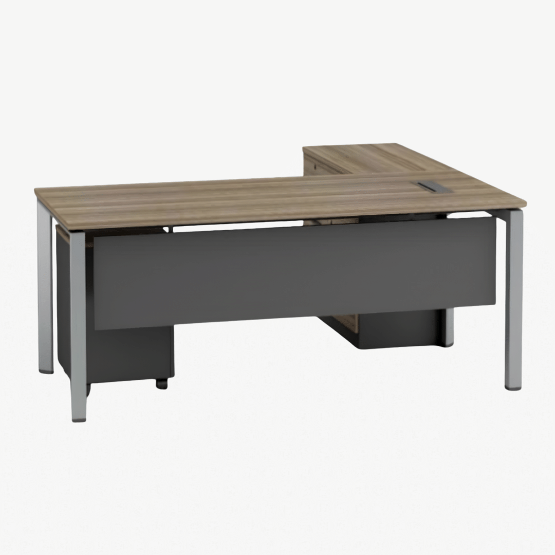 Bureau cadre semi métallique